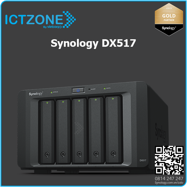 expansion unit nas synology dx517 1