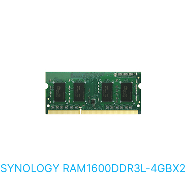 synology RAM1600DDR3L 4GBX2
