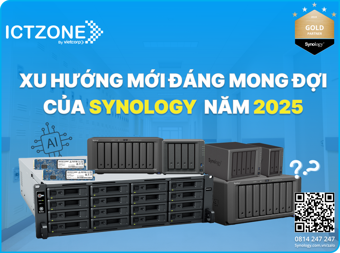 Xu hướng mới đáng mong đợi của Synology 2025